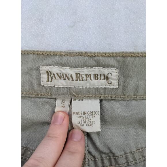 Vintage Mens Banana Republic Jeans SZ 38/R Gray Made in Greece - Picture 9 of 14